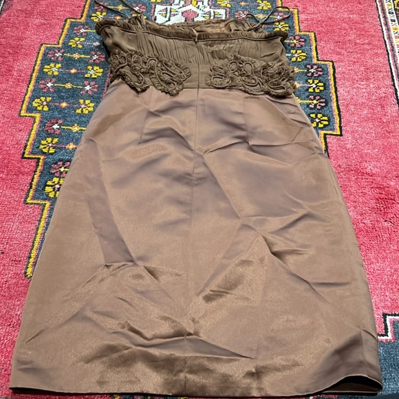 BCBG Silk Cocktail Dress - Picture 4 of 6